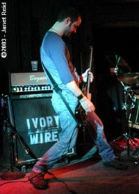 photo of Ivory Wire's Jon Kooker copyright Janet Reid