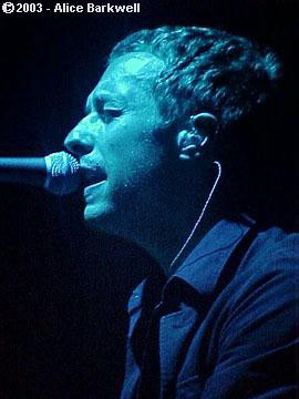 photo of Chris Martin from Coldplay at BJCC Concert Hall in Birmingham, Alabama