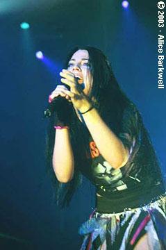 photo of Amy Lee from Evanescence at The Tabernacle in Atlanta