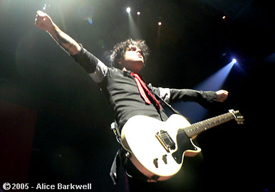 photo of Billie Joe Armstrong from Green Day in Atlanta, GA