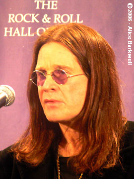 photo of Ozzy Osbourne in New York City
