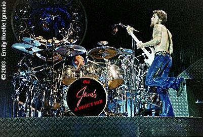 thumbnail image of Stephen Perkins and Dave Navarro from Jane's Addiction