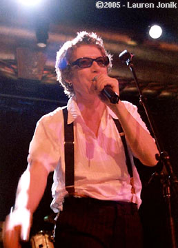 photo of Richard Butler from Psychedelic Furs in New York City